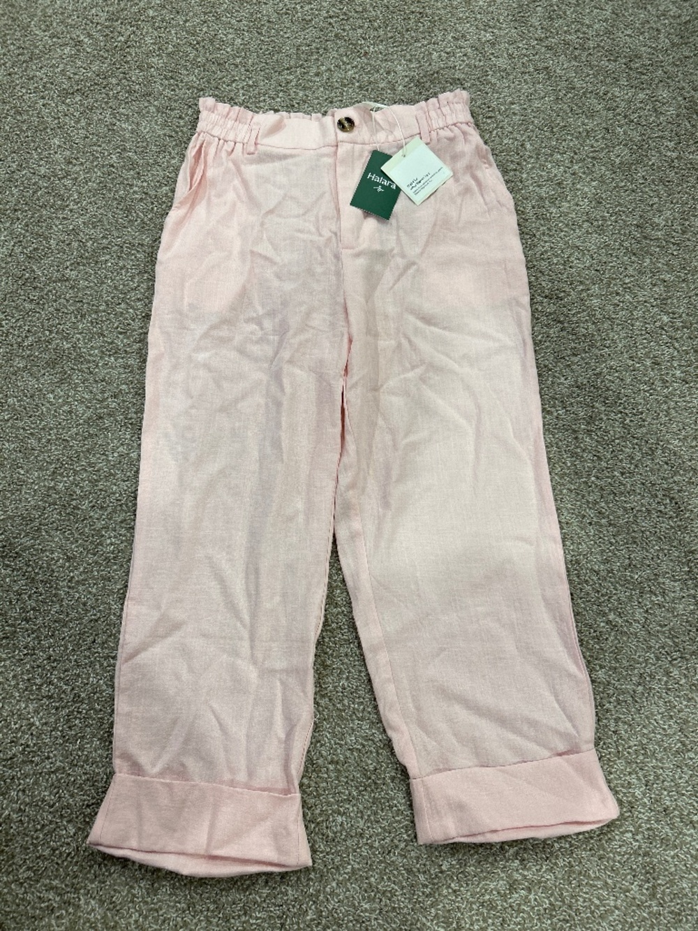 Halara light pink pants brand new with tags size medium